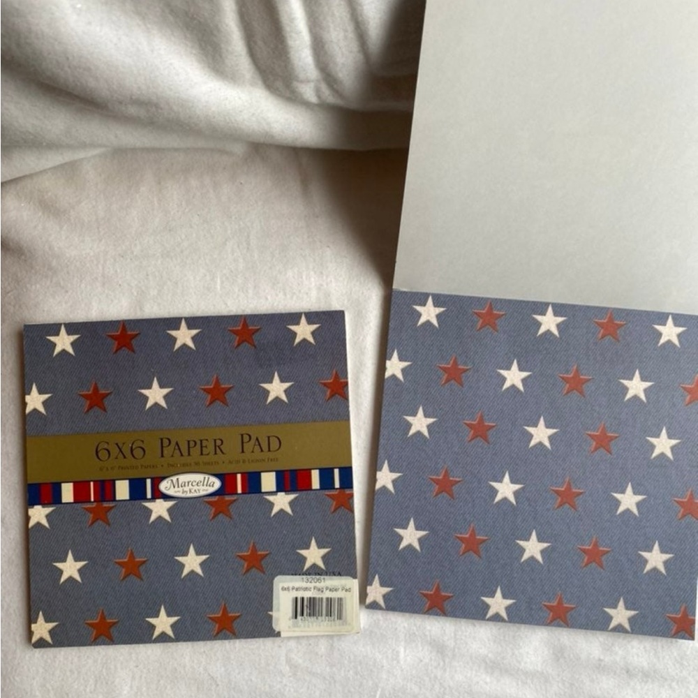 Two- 6x6” Paper Pad